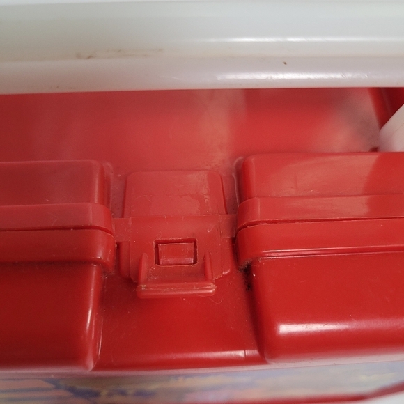 VTG 1987 ALF Red Plastic Lunchbox w/Thermos - Picture 6 of 15